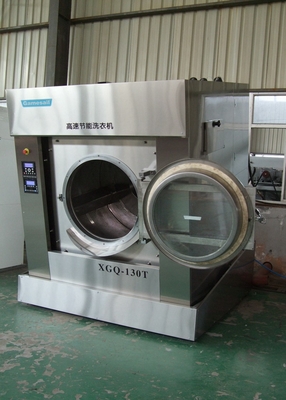 Energy Saving Hotel Industrial Washer Extractor Automatic Rotary For Laundry Plant